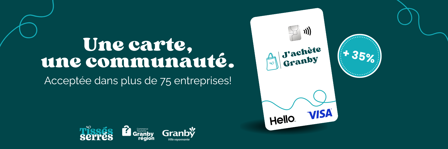 Lancement d’une campagne de bonification pour la Carte Hello – J’achète Granby